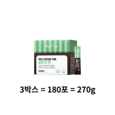 셀트리온 이너랩 작은 다이어트 카페 슬림 한 잔 60p, 3개, 270g