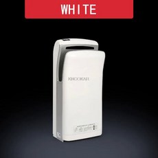  자동 유도 호텔 고속 양면 제트 건조기 핸드 드라이어 D356 220V, 하얀 