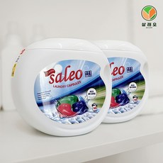 살래오 고농축 세탁 캡슐세제 플로랄머스크 14g 40개입 2개세트