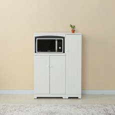 라샘 앙드레 1210 A형 렌지대+틈새수납장 세트 IH0959, 1210 A형+틈새수납장