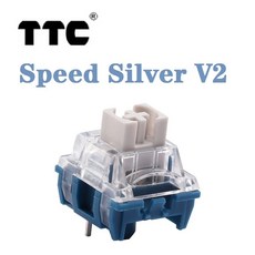 기계식핫스왑키보드 TTC 스피드 실버 V2 DIY 맞춤형 선형 스위치 45gf 3 핀 RGB SMD 오접촉 방지, 없음, 없음, 1)Speed Silver V2 10 PCS