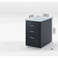 철재수납장 철제서랍장 디귿수납장 철제수납장 다용도 수납장 이동식 보관 캐비닛 사무실 소형 서랍 파일 테이블 3 이동 가능 정보 아래, 1.A