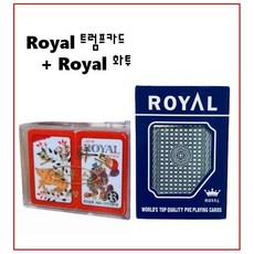 로얄 카드 화투 세트(트럼프카드 + 고급화투), 1개 얄 카드 화투 세트(트럼프카드 + 고급화투)