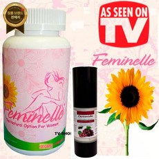 Feminelle 1페미넬 120캡 갱년기 완화 로라 플로레스 1 세라마이드 세럼 15ml, 1개, 120정 - 세라마이드분말