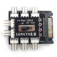 D[에버쿨] COOLMARKER FANHUB-SA3P8X (3PIN 8Port)(CU), 단일옵션