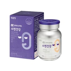 정관장 알파프로젝트 수면건강 어버이날 스승의날부모님 선물 600mg x 90정(54g), 90정, 1박스