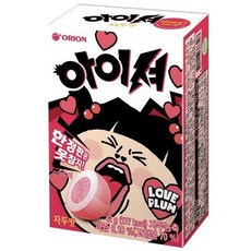 한정판 love plum 오리온 아이셔 자두맛 42g, 3개