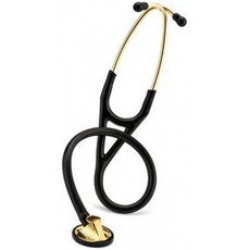 3M ™ Littmann® Master Cardiology ™ 청진기 황동 마감 흉부 검은 색 튜브 27 인치 2175