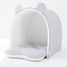  안락함주는 도톰한쿠션 멍이냥이 하우스 T2264, 기본 