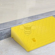 휠체어 진입판(50X27X9CM) (옐로우) 문턱경사로, 1개