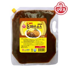 오뚜기 오쉐프 부어먹는 돈까스소스2kg, 2kg, 2개