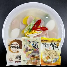 100% 국산쌀 일반미떡국떡 1kg + 오색떡국떡 600g + 발아현미떡국떡 600g, 단품