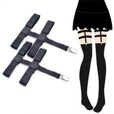 여성 섹시 탄력 레그 가터 벨트 레이디 서스펜더 펑크 패션 후크 조절 가능 링 핸드메이드 양말 코스프레남자 멜빵스