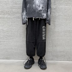 추동 패션 코디네이터 프린트 카고 팬츠 K2026P40제어58