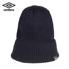 UMBRO 인보 매니쉬 보온 캐쥬얼 운동 비니모자 UI193AC4102, UI193AC4102-999 블랙