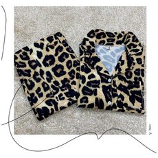 <주문폭주 초특가할인>호피 레오파드 잠옷세트 홈웨어 잠옷 호피잠옷
