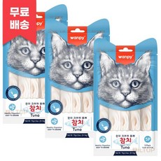 크리미 퓨레 츄르 참치 14g x 15P(5Px 3개) 고양이츄르 간식 완피