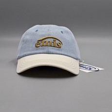 EMIS 이미스모자 워시드 데님 볼 캡 라이트블루 데님크림 국내배송
