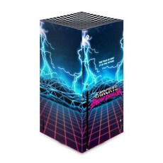 헤드 케이스 디자인 라이선스 FarCry 3 Blood Dragon Key Art 로고 비닐 스티커 게이밍 스킨 데칼 커버 Xbox Series X Console과 호환, Logo