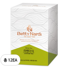베티나르디 로즈플라워 티 20티백, 16g, 20개입, 12개