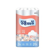 미래생활 잘풀리는집 따뜻한감동 3겹 화장지 25m x 30롤 x 1팩