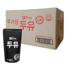 총각네 무가당두유 190ml, 400개