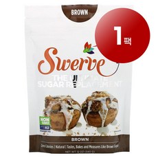 리암마켓 Swerve 스워브 얼티메이트 설탕 대체 브라운 감미료 340g 1팩, 1개