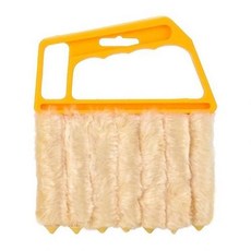 [해외] Microfibre 베네 치안 블라인드 블레이드 클리너 윈도우 컨디셔너 더 스터 브러시 클린 클리닝 브러시 Produtos Para Limpeza De Casa, 옐로우