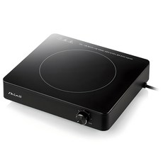 Shinil 信一 黑色電磁爐 1 個燃燒器, 一般型, SHL-BL12CP