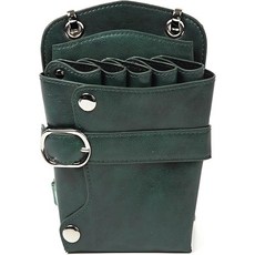 Charlottey Scissor Case Professional 5 Bag with Belt for Hairdressers (Green), 1개