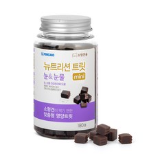포켄스 강아지 뉴트리션 트릿 미니 영양제, 180정, 눈물개선/눈건강, 2개 블루베리, 2개, 눈물개선/눈건강