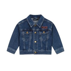 MINI RODINI 미니로디니 키즈 캐주얼 데님 자켓 블루 23210110