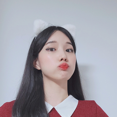 유아고양이머리띠