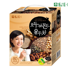 담터 호두 아몬드 율무차, 18g, 80개
