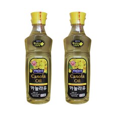 프레스코_카놀라유 0.5L 2개, 500ml