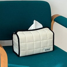 리핏 패딩 휴지케이스 직사각 (One Color)