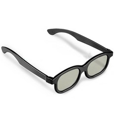 도매 imax 3d 선형 편광 안경 3d 안경 3 차원 영화 수동 3 d에 대한 편광 필터 뷰어, 검정