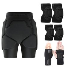 파워텍터보호대 보드보호대 파워텍터엉덩이 라이더보호대 파워손목보호대 스키장, 6종 보호장비 세트 + UP 엉덩이, S