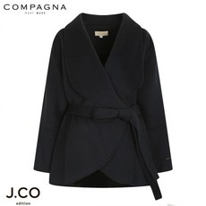 [꼼빠니아](J.CO에디션)빅 카라 핸드메이드 자켓-CW21JK4305873A