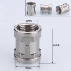 1/2 "3/4" BSP 암수 스레드 티 타입 감소 스테인레스 스틸 팔꿈치 버트 조인트 어댑터 어댑터 커플러 배관 피팅, 3, 1개