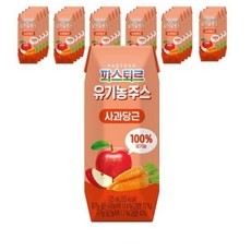 파스퇴르 아이생각 유기농 주스 125ml, 210ml, 120개