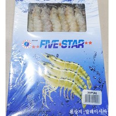 캠핑용 통새우(바나메이 30미구이용500g) 야외 숯불구이용, 1개