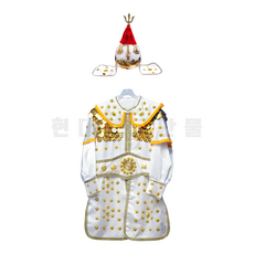 공단 [장군복] 장군모 세트(6색) - 장군복 특수복 전투복 신복 의대, 남색