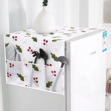 주방 스토리지 가방 먼지 커버 세탁기 냉장고 벽걸이 걸이형 전문, 1개