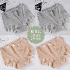 하이랑코 빅사이즈팬티 4스틱 미드 배쏙 레이스 라인 뚱뚱한 섹시 항균 밑위 삼각