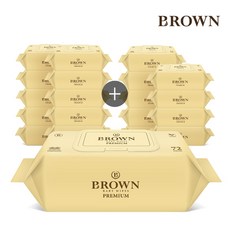 브라운프리미엄물티슈