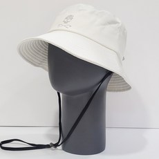힙스타골프 여성 남성 넓은챙 골프 벙거지 버킷햇 방수 모자, 힙스타 스컬 버킷햇 화이트