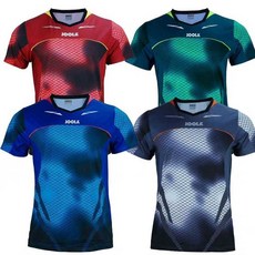 탁구유니폼 줄라 JOOLA탁구복 남녀 땀배출 짧은소매 라운드넥 T셔츠 레이싱복 771기린