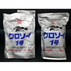 열대어 사료 쿠로소이 3호 [치어 준성어 성어], 1개, 100g