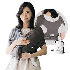 베이비 캐리어의 여름 초경량 시간이 걸리고 않는 베이비 랩 슬링 신생아 유아 44 파운드 유아 유아 시원하고 통기성이있는 천 현명한 수면 솔 (M ／ US 4-8 Mocha), M ／ US 4-8, Mocha